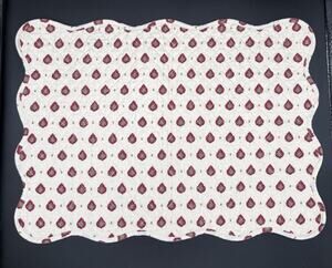 Daniel Cremieux Quilted Placemats W/ Matching Napkins Set Of 6